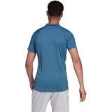 adidas Gameset - Tennis Poloshirt - Wit - 100% Gerecycled Polyester
