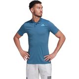 adidas Gameset - Tennis Poloshirt - Wit - 100% Gerecycled Polyester
