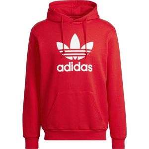 adidas Adicolor Classics Trefoil Hoodie HE9500, Mannen, Rood, Sweatshirt