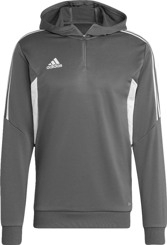 Adidas condivo 22 track hoodie in de kleur grijs