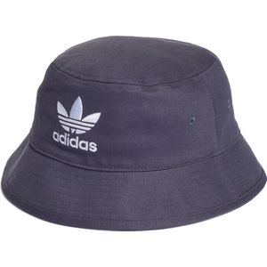 adidas Adicolor Trefoil Bucket Hat HD9710, Unisex, Marineblauw, Muts, maat: OSFM