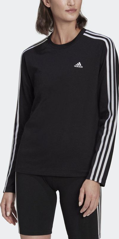 adidas Sportswear Essentials 3-Stripes Longsleeve - Dames - Zwart