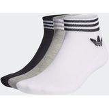 adidas Sokken X3 Ankle Trefoil Zwart - Meerkleurig - Set van 3
