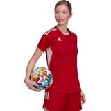 Adidas Condivo Md T-shirt Met Korte Mouwen Rood S Vrouw