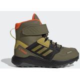 adidas Terrex Trailmaker High COLD.RDY Hiking uniseks-kind Wandelschoenen, focus olive/pulse olive/impact orange, 37 1/3 EU