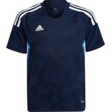 Adidas - Condivo 22 - T-shirt - Zwart - 100% Gerecycled Polyester, Vochtabsorberend AEROREADY
