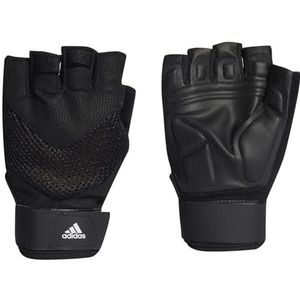 Adidas Unisex Handschoenen Aeroready Training Wrist Support Handschoenen, Zwart/Wit, HA555, Maat XS