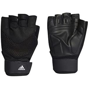 adidas, Tr Wrist, trainingshandschoenen, zwart-wit, M, unisex volwassenen