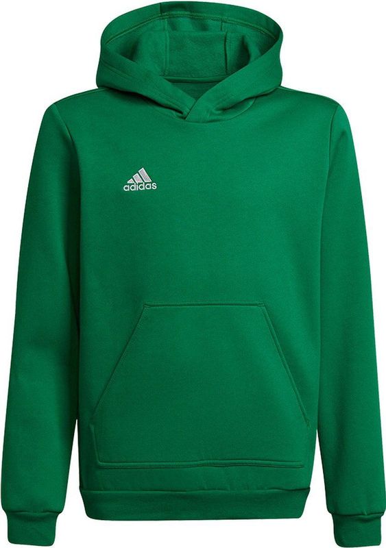 adidas - Entrada 22 Hoodie - Groene Hoodie voor Kinderen