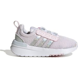 adidas Jongens Unisex Kids Racer Tr21 Sneaker Kind, Ftwr Wit Bijna Roze Blauwe Tint S18, 5.5 UK Child