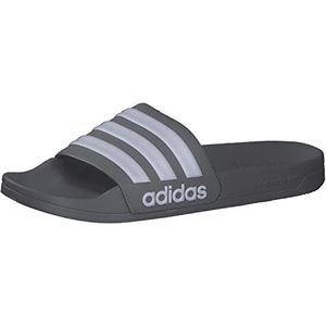 adidas Uniseks Adilette Aqua Slides, Grijs Drie Ftwr Wit Grijs Drie, 50 EU