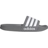 adidas - Adilette - Teenslippers - Zwart - Synthetisch - Cloudfoam