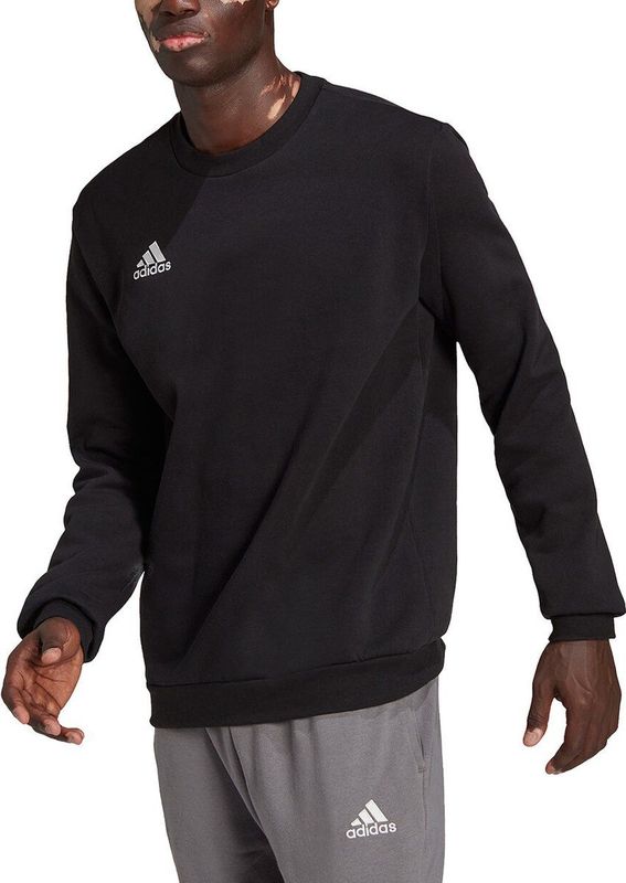 Adidas Entrada 22 Stadium - Sweatshirt - Zwart - Gerecycled Materiaal