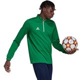 adidas - ENT22 TR Top - Sweatshirt - Teagrn/Wit - Katoen
