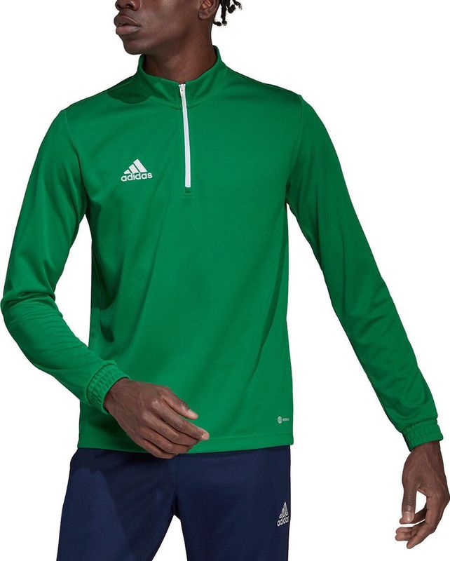 adidas - ENT22 TR Top - Sweatshirt - Teagrn/Wit - Katoen