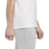 T-shirt - Effen - Jersey - Ronde Hals - Kwartmouw - Normale Pasvorm