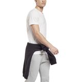 T-shirt - Effen - Jersey - Ronde Hals - Kwartmouw - Normale Pasvorm