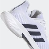 adidas - CourtJam Control - Tennisschoenen - Zwart - Geweven Mesh