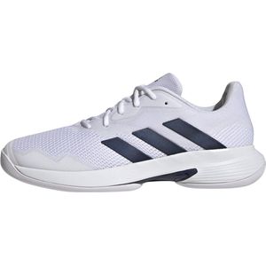 adidas - CourtJam Control - Tennisschoenen - Zwart - Geweven Mesh