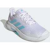 adidas - Courtjam Control - Tennisschoenen - Wit - Gerecycled Materiaal