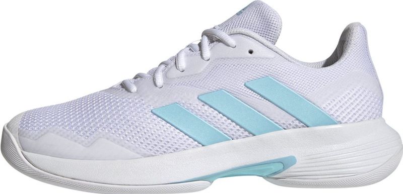 adidas CourtJam Control W carpet Tennisschuhe Damen (Weiß 6,5 UK, 40 EU) _Tennisschuhe