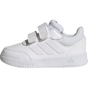 Adidas Tensaur Sneaker met haakjes voor baby's, uniseks, ftwr wit/grijs, wit en grijs, 20 EU