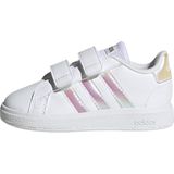 Adidas - Grand Court 2.0 Cf - Schoenen - Wit - Synthetisch Leer