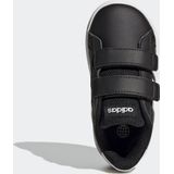 adidas - Sneakers - Zwart - Synthetisch Leer - Klittenbandsluiting