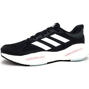 adidas Solar Glide 5 hardloopschoenen voor dames, Cblack Almblu Beampk, 42 EU