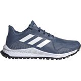 Adidas - Youngstar - Hockeyschoenen - Blauw - Synthetisch Bovenwerk - Rubberen Loopzool