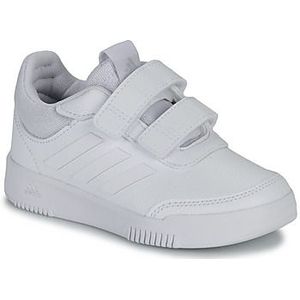 adidas Tensaur Hook and Loop Shoes Sneaker uniseks-kind, Ftwr White/Ftwr White/Grey One, 28 EU