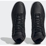 Adidas hoops 3.0 mid lifestyle basketball classic in de kleur zwart.