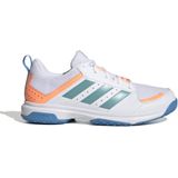 adidas - Ligra 7 - Handbalschoenen - Grijs - Synthetisch - Primegreen
