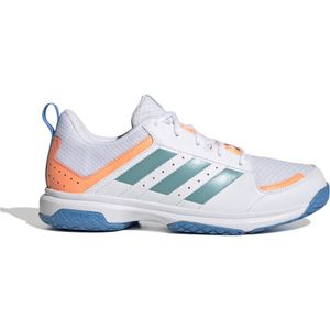 adidas - Ligra 7 - Handbalschoenen - Grijs - Synthetisch - Primegreen