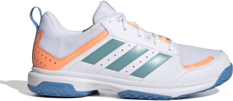 adidas - Ligra 7 - Handbalschoenen - Grijs - Synthetisch - Primegreen