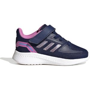 adidas Runfalcon 2.0 I, uniseks kindersneakers, donkerblauw/mat paars, maat 21 EU, Donkerblauw Mat Paars Met Pulse Lila