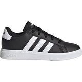 adidas Sportswear Grand Court Lifestyle Tennis Lace-Up Schoenen - Kinderen - Zwart