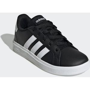 adidas Sportswear Grand Court Lifestyle Tennis Lace-Up Schoenen - Kinderen - Zwart