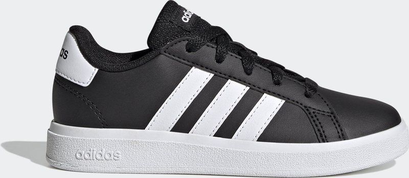 adidas Sportswear Grand Court Lifestyle Tennis Lace-Up Schoenen - Kinderen - Zwart