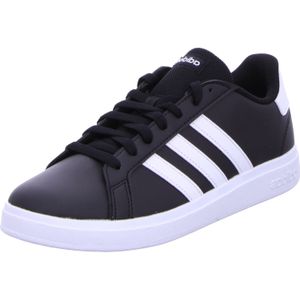 adidas Sportswear Grand Court Lifestyle Tennis Lace-Up Schoenen - Kinderen - Zwart- 38