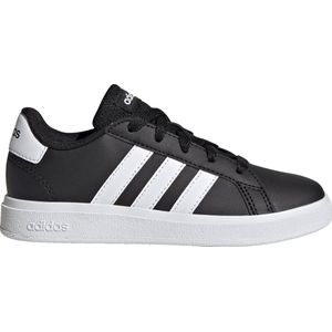 adidas Sportswear Grand Court Lifestyle Tennis Lace-Up Schoenen - Kinderen - Zwart- 30