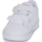 adidas Advantage Lifestyle Court Two Hook-and-Loop Sneakers uniseks-baby, Ftwr White/Real Pink/Core Black, 26 EU