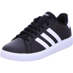 adidas Uniseks-Kind Grand Court Sneakers, Core Black/Ftwr White/Core Black, 37 1/3 EU