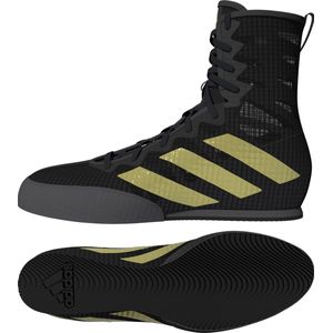 Adidas Box Hog 4 - Boksschoenen - Zwart met goud - 40