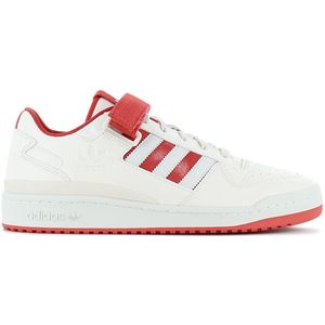 adidas Originals Forum Low - Heren Sneakers Schoenen Wit-Rood GW2043 - Maat EU 47 1/3