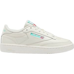 Reebok Club C 85 dames Sneaker Low top, Krijt Krijt Licht Salie, 41 EU