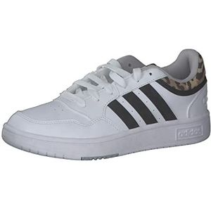 adidas Dames Hoops 3.0 Low Sneakers, Ftwr White/Core Black/Grey Two, 36 2/3 EU