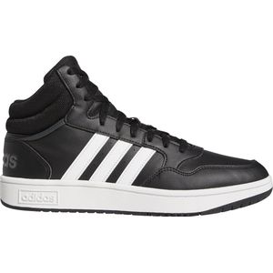 adidas Hoops 3.0 Mid Classic Vintage Shoes Sneakers heren, core black/ftwr white/grey six, 48 2/3 EU