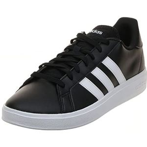 Adidas Grand Court TD Lifestyle Court vrijetijdsschoenen sneakers voor heren, core zwart/ftwr wit/core zwart, 42 2/3 EU