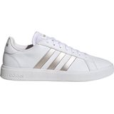 adidas - Grand Court TD - Lifestyle Schoenen - Wit - Synthetisch Leer